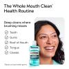 imageListerine AlcoholFree Mouthwash Non Alcoholic Mint Oral Rinse Kills 999 of Germs That Cause Bad Breath for a Fresh Breath ampamp Clean Mouth Less Intense Taste Cool Mint Flavor 1 L1691 Fl Oz Pack of 6