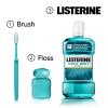 imageListerine Cool Mint Antiseptic Mouthwash Daily Oral Rinse Kills 99 of Germs that Cause Bad Breath Plaque and Gingivitis for a Fresher Cleaner Mouth Cool Mint Flavor 15 L5072 Fl Oz Pack of 1