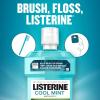 imageListerine Cool Mint Antiseptic Mouthwash to Kill 99 of Germs That Cause Bad Breath Plaque and Gingivitis Cool Mint Flavor 1 L 2Pack3381 Fl Oz Pack of 2