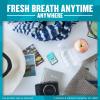 imageListerine Cool Mint PocketPaks Portable Breath Strips for Bad Breath Fresh Breath Strips Dissolve Instantly to Kill 99 of Bad Breath Germs OnTheGo Cool Mint 24Strip Pack 3 Pack24 Count Pack of 12