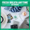 imageListerine Cool Mint PocketPaks Portable Breath Strips for Bad Breath Fresh Breath Strips Dissolve Instantly to Kill 99 of Bad Breath Germs OnTheGo Cool Mint 24Strip Pack 3 Pack72 Count Pack of 1