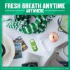 imageListerine Cool Mint Pocketmist Oral Care Mist for Fresh Breath NonAerosol SugarFree Bad Breath Refresher Spray to Kill 99 of Bad Breath Germs Portable Cool Mint Flavor 2 Sprays6 Count