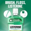 imageListerine Freshburst Antiseptic Mouthwash for Bad Breath Kills 999 of Bad Breath Germs ampamp Fights Plaque ampamp Gingivitis ADA Accepted Mouthwash Spearmint Convenience Pack 2 x 1 L169 Fl Oz Pack of 1