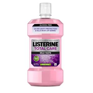 imageListerine Total Care Alcohol Free Mouthwash Fresh Mint 1L Pack of 2169 Fl Oz Pack of 1