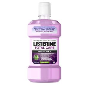 imageListerine Total Care Alcohol Free Mouthwash Fresh Mint 1L Pack of 2338 Fl Oz Pack of 1