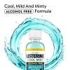 imageListerine Alcohol Free Mouthwash Less Intense AlcoholFree Oral Care Formula for Bad Breath Cool Mint Flavor 32 fl ozCool Mint