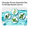imageListerine Alcohol Free Mouthwash Less Intense AlcoholFree Oral Care Formula for Bad Breath Cool Mint Flavor 32 fl ozCool Mint