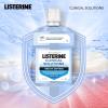 imageListerine Clinical Solutions Breath Defense Alcohol Free Mouthwash Oral Rinse with a TripleAction Formula Fights Bad Breath for 24 Hours Smooth Mint Flavor 1 L169 Fl Oz Pack of 1