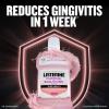 imageListerine Clinical Solutions Gum Health Antiseptic Mouthwash Antigingivitis ampamp Antiplaque Oral Rinse Helps Prevent Buildup ampamp Immediately Kills Germs for Healthier Gums ICY Mint 1 L169 Fl Oz Pack of 1