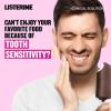 imageListerine Clinical Solutions Sensitive Teeth Alcohol Free Mouthwash Fresh Breath Dental Mouthwash Provides Protection ampamp Relief from Tooth Sensitivity Pain Daily Fresh Mint Oral Rinse 500 mL