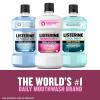 imageListerine Sensitivity Alcohol Free Mouthwash for Sensitive Teeth Bad Breath Treatment Oral Rinse for Adults Fresh Mint Flavor 500 mL 2 Pack