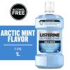 imageListerine Ultraclean Alcohol Free Tartar Control Mouthwash Oral Rinse to Help Fight Bad Breath and Tartar for Cleaner Naturally White Teeth Arctic Mint Flavor 500 mL338 Fl Oz Pack of 1