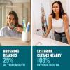 imageListerine Ultraclean Oral Care Antiseptic Mouthwash Everfresh Technology to Help Fight Bad Breath Gingivitis Plaque ampamp Tartar ADAAccepted Tartar Control Oral Rinse Cool Mint 1 L338 Fl Oz Pack of 2