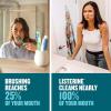 imageListerine Ultraclean Oral Care Antiseptic Mouthwash to Help Fight Bad Breath Germs Gingivitis Plaque and Tartar Oral Rinse for Healthy Gums Fresh Cool Mint Flavor 500 ml Blue Pack of 2Mouthwash Pack of 2